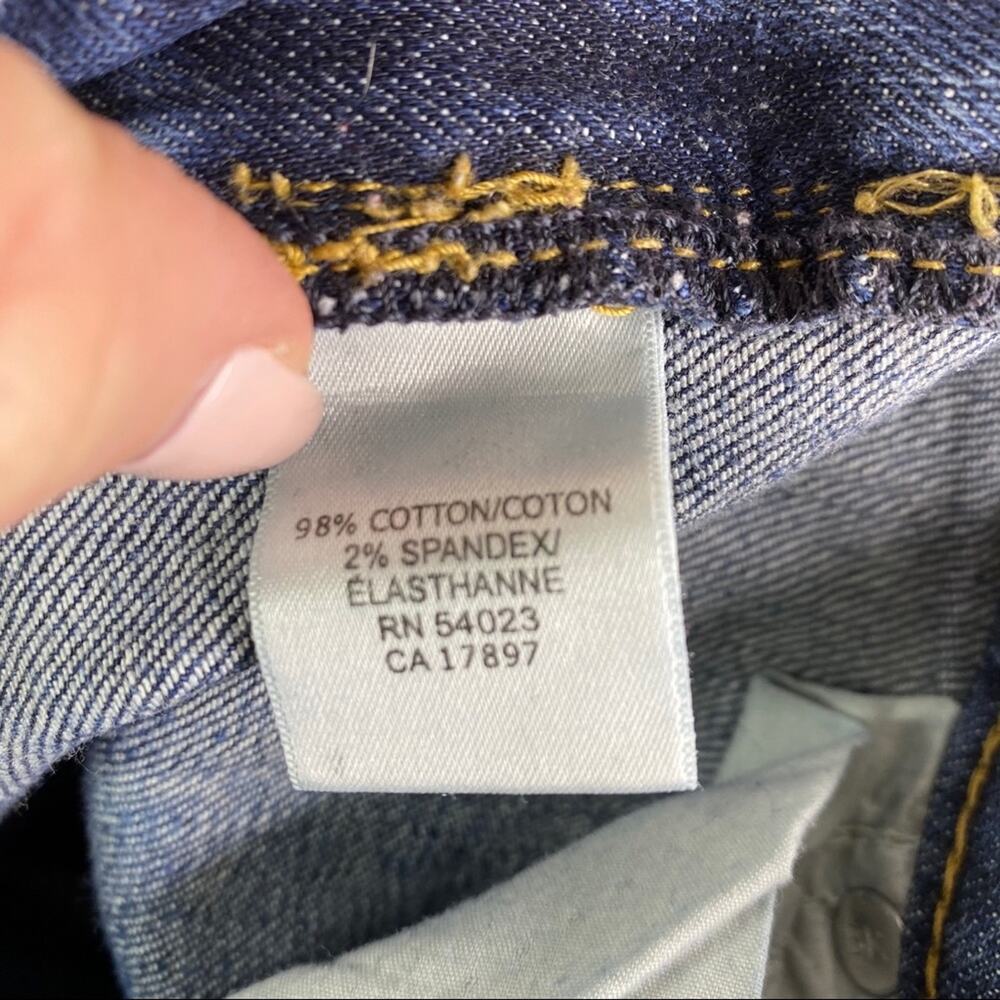 BANANA REPUBLIC Medium Wash‎ Low Rise Boyfriend Denim Bootcut Jeans Size 4 - Picture 11 of 12